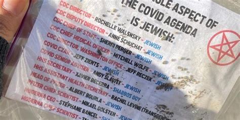 Antisemitic flyers again distributed across Southern California